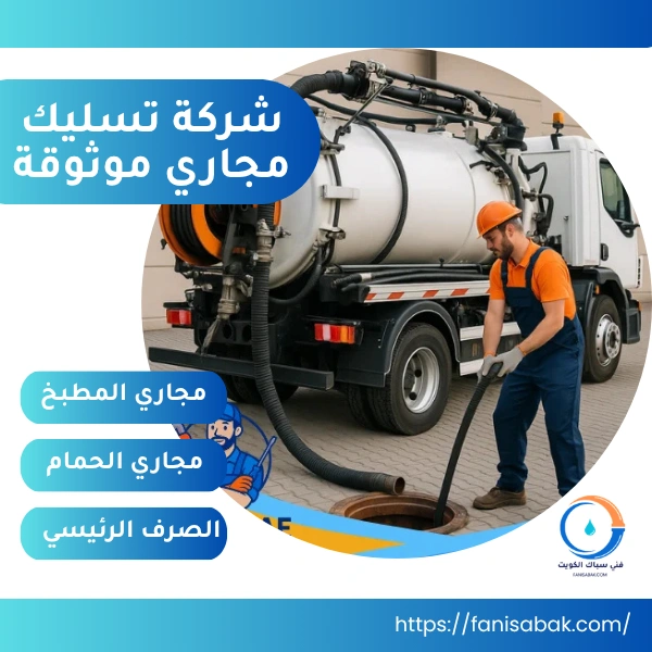 شركة تسليك مجاري موثوقة